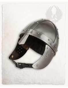 Casque médiéval type Spangenhelm modèle Henning 2