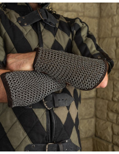 Bracelets en cotte de mailles en acier, modèle Connor