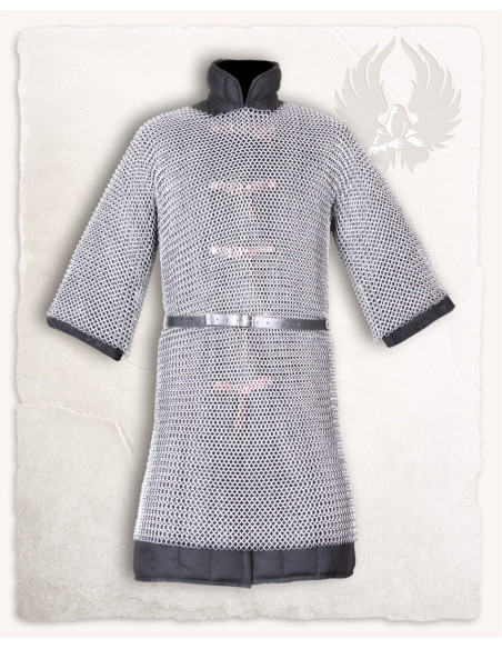 Cotte de mailles à anneaux plats...