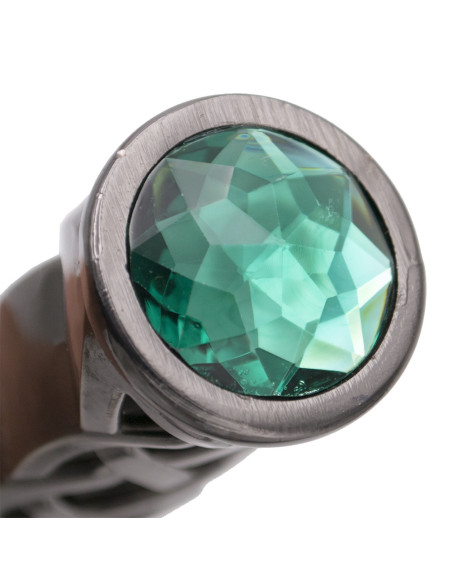 Dague celtique manche nickel tressé...