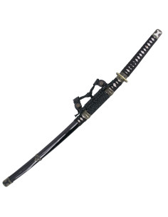 Gaine en bois laqué katana pratique de base 2
