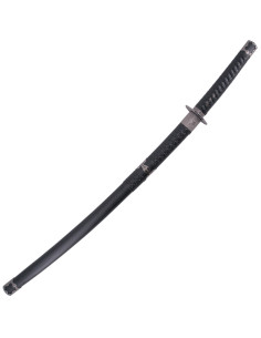 Katana avec fourreau en bois noir Wakizashi 2