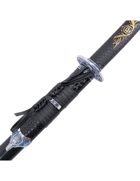 Katana Tsuba décoratif Guerre des...