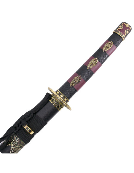 Katana Tsuba décoratif Fleur de cerisier