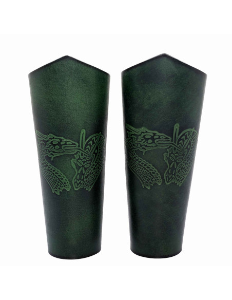 Bracelets Fantaisie Dragon en cuir...