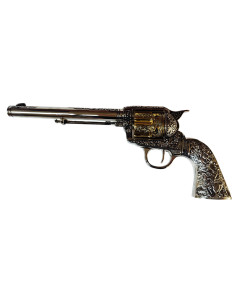 Revolver Colt 45 PeaceMaker longues poignées métalliques,...