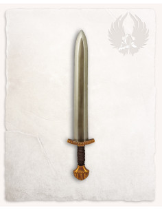 Épée courte Viking GN modèle Fidas, finition dorée