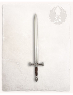 Épée bâtarde LARP modèle Gareth, finition acier