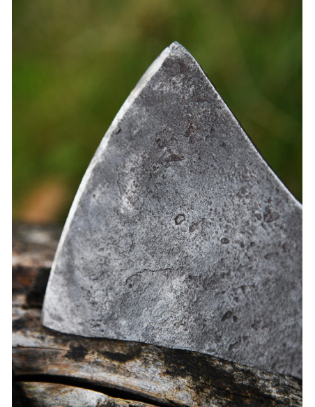 Hache Viking en acier forgé à la...