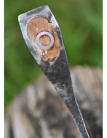 Hache Viking en acier forgé à la...