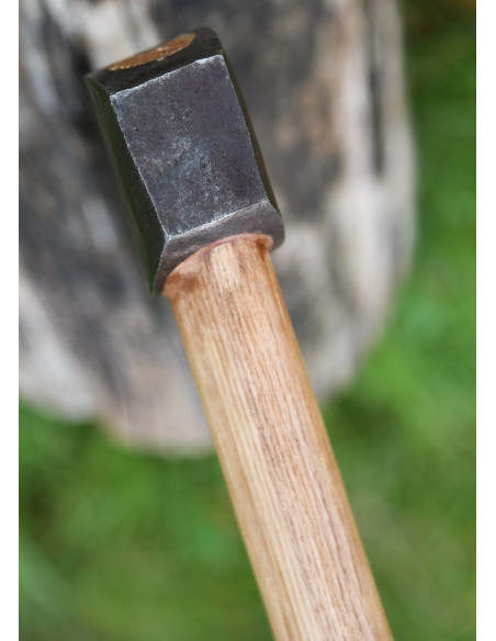 Hache Viking en acier forgé à la...