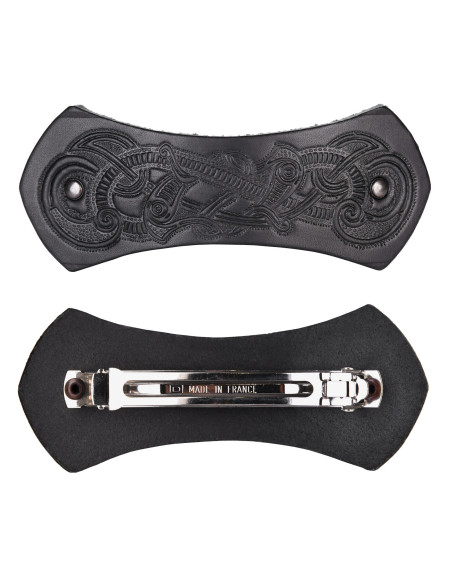 1 barrette à cheveux Viking avec...