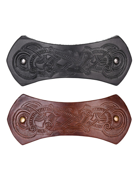 1 barrette à cheveux Viking avec...