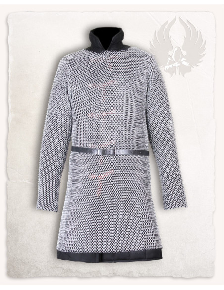 Cotte de mailles médiévale longue...