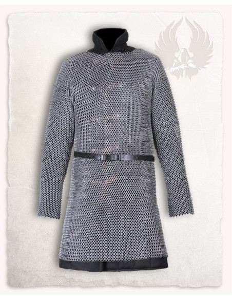 Cotte de mailles médiévale longue...