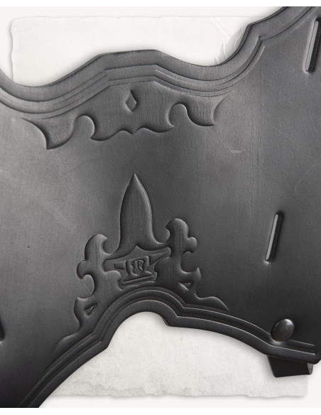 Baudrier Castagir cuir noir dos