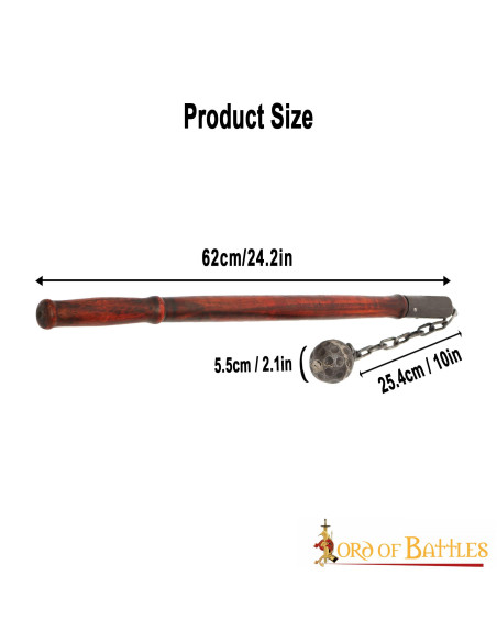 Masse à billes médiévale sans pointes...