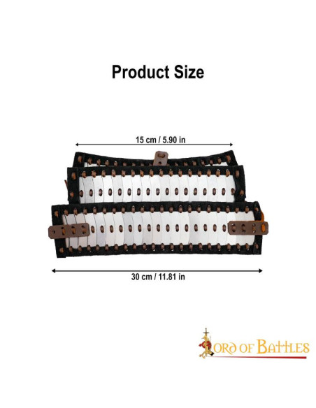 Épaulières d'armure lamellaire Viking...