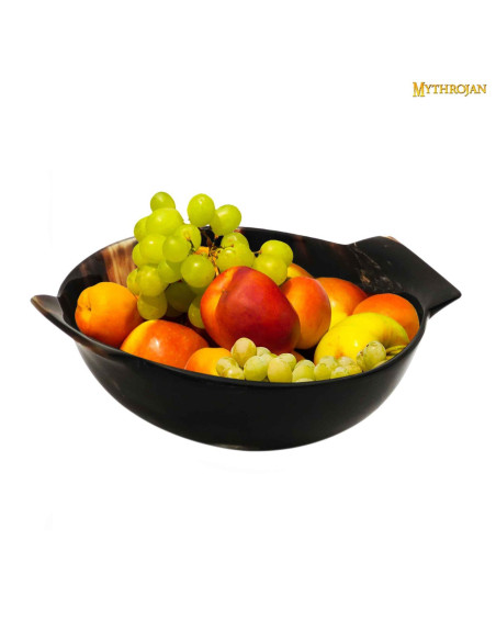 Petit bol en bois de taureau poli