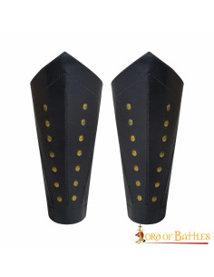 Bracelets en cuir de guerrier médiéval