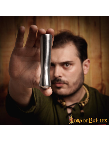 Contera en acier pour lance médiévale...