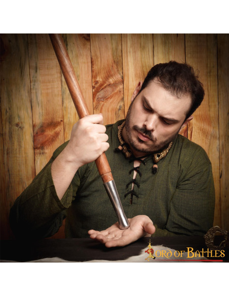 Contera en acier pour lance médiévale...
