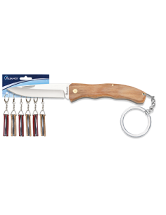 Couteau porte-clés de marque Albainox, couleur assortie...