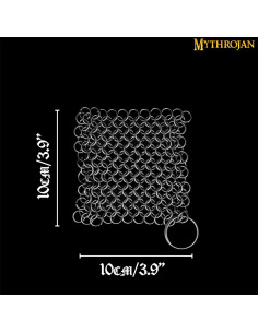 Pièce d'entretien de cuisine en cotte de mailles 2