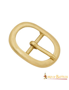 Pack de 3 boucles médiévales en laiton pur 2