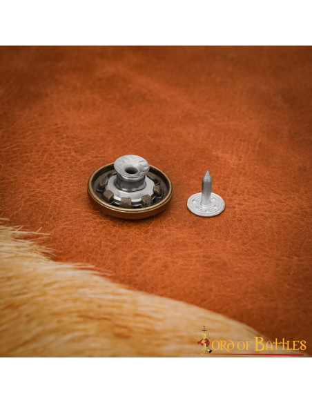 Feuille décorative en laiton antique,...