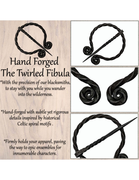 Fermeture de cape historique en fer...