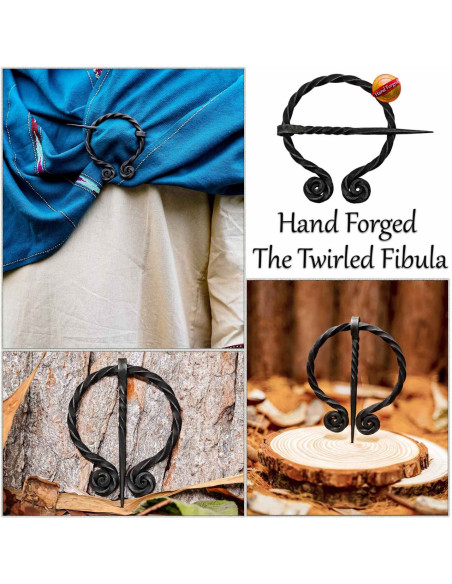 Fermeture de cape historique en fer...