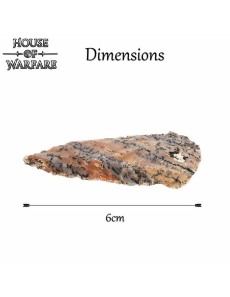 Pointe de flèche historique en silex...