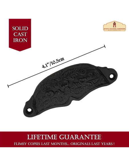 Ensemble de 4 poignées de style...