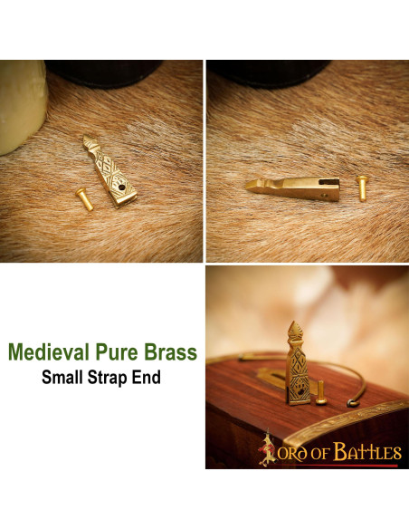 Embout en laiton pour ceinture...