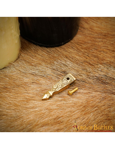 Embout en laiton pour ceinture...