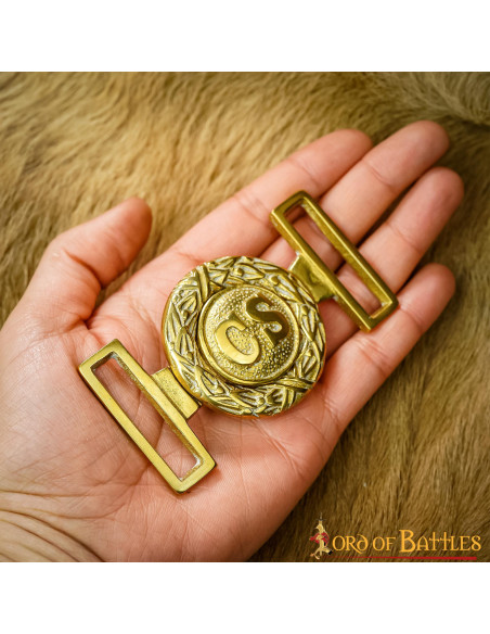 Boucle en laiton de la guerre civile...