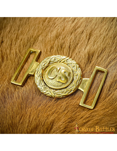 Boucle en laiton de la guerre civile...