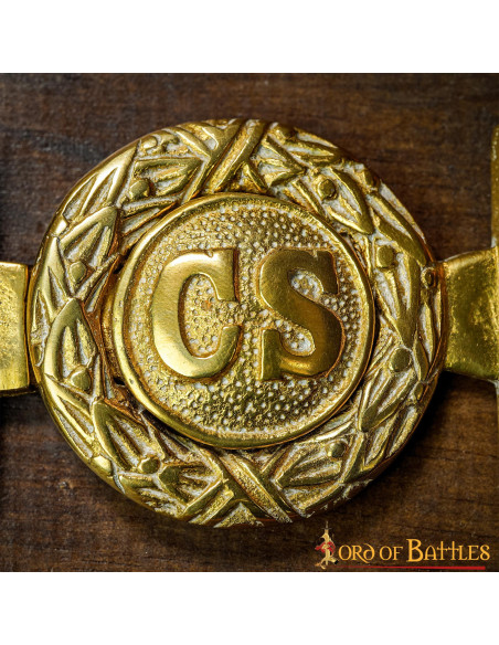 Boucle en laiton de la guerre civile...