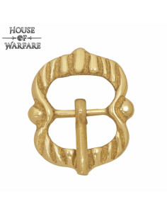 Sangles d'armure médiévales à boucle en laiton