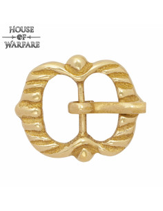 Sangles d'armure médiévales à boucle en laiton 2