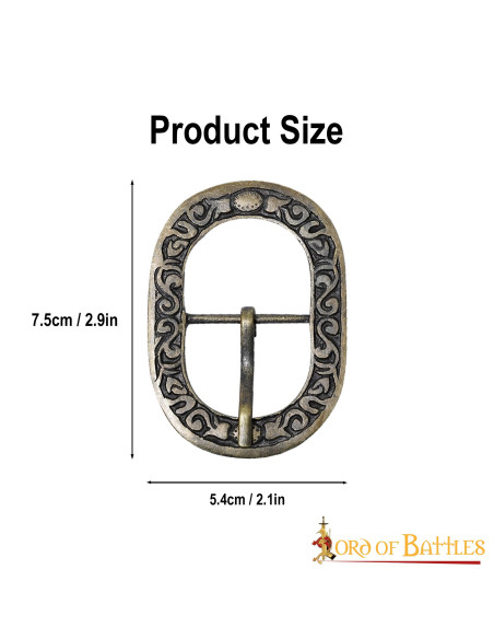 Pack de 3 boucles à motif floral en...