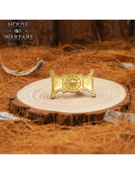 Décoration Viking en laiton massif