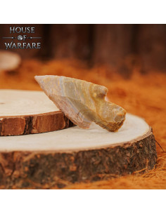 Petite pointe de flèche en pierre de silex (6 cm.) 2