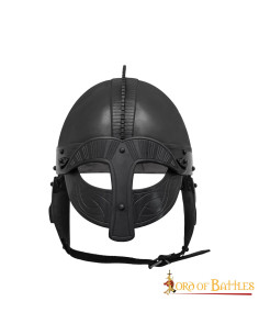 Casque Viking de style Vendel avec doublure rembourrée