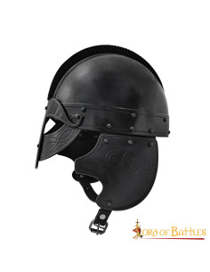 Casque Viking de style Vendel avec doublure rembourrée 2