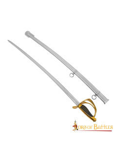 Sabre de cavalerie américain Tropper, fourreau en acier