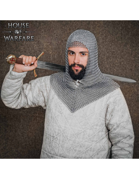 Bourreau de cotte de mailles en acier...