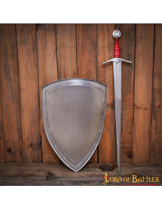Bouclier finition polie pour peinture (60,9 cm.)