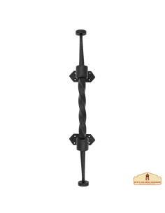 Poignée de porte château en fer (41,9 cm.) 2